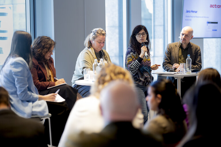 Photo 4: International Women’s Day discussion - Women as agents of change in conflict resolution