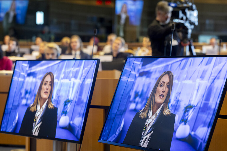 Fotografija 29: International Women’s Day 2025 - FEMM Inter-parliamentary Committee ' Strengthening the Women, Peace and Security Agenda – Upholding Women’s Rights in Defence, Security and Peace Building '