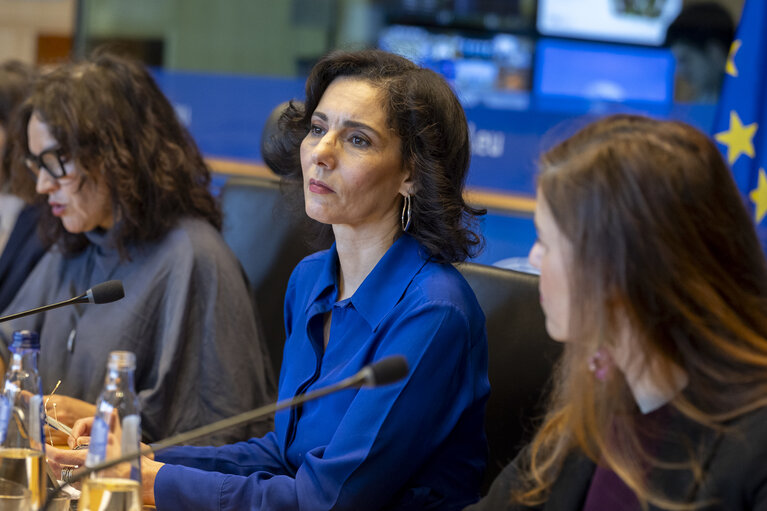 Valokuva 37: International Women’s Day 2025 - FEMM Inter-parliamentary Committee ' Strengthening the Women, Peace and Security Agenda – Upholding Women’s Rights in Defence, Security and Peace Building '