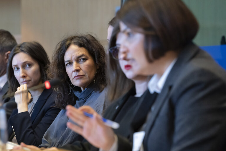 Photo 14 : International Women’s Day 2025 - FEMM Inter-parliamentary Committee ' Strengthening the Women, Peace and Security Agenda – Upholding Women’s Rights in Defence, Security and Peace Building '