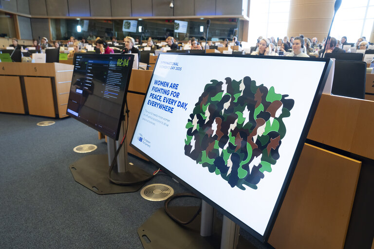 Fotografi 7: International Women’s Day 2025 - FEMM Inter-parliamentary Committee ' Strengthening the Women, Peace and Security Agenda – Upholding Women’s Rights in Defence, Security and Peace Building'