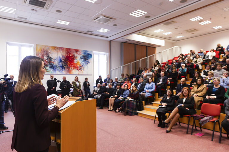 Visit by Roberta METSOLA, EP President to Malta - Speech at 'A Women's Archive at the University of Malta'