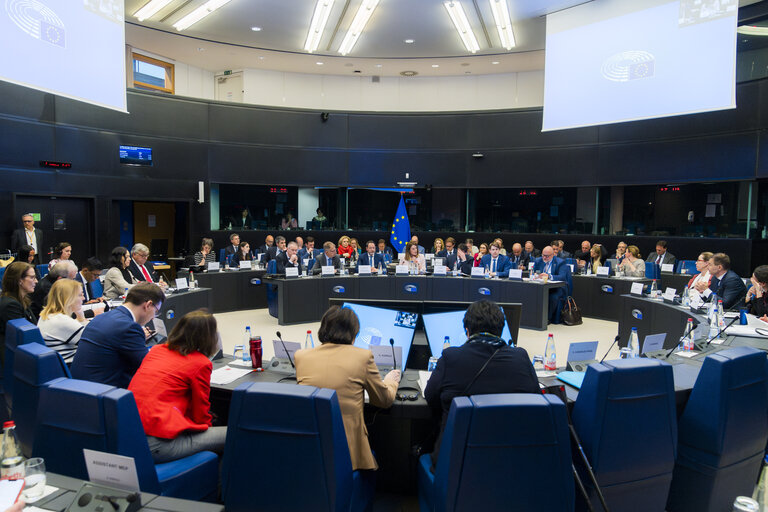 Foto 1: Meeting of the European Parliament's Bureau