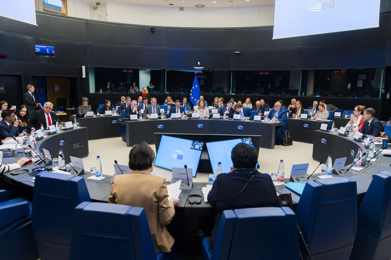 Fotografija 2: Meeting of the European Parliament's Bureau