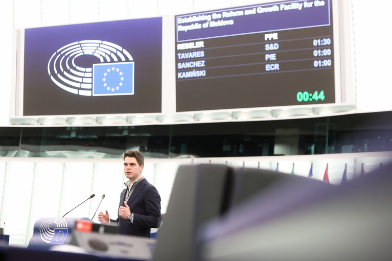 EP Plenary session - Establishing the Reform and Growth Facility for the Republic of Moldova