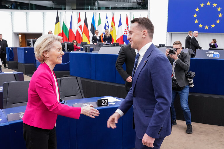 Fotografie 34: EP Plenary session - European Council meetings and European Security