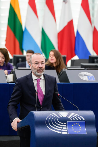 Fotografie 8: EP Plenary session - European Council meetings and European Security