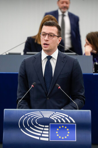 Fotografi 1: EP Plenary session - European Council meetings and European Security