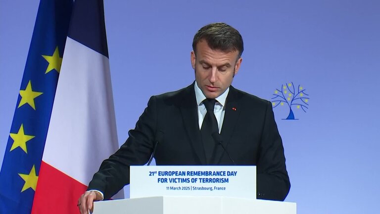 21st European Remembrance Day for Victims of Terrorism: speech by Emmanuel MACRON, President of the French Republic