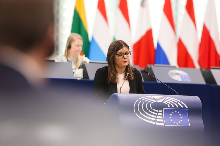 Photo 45 : EP Plenary session - defence - European Council meetings and European Security