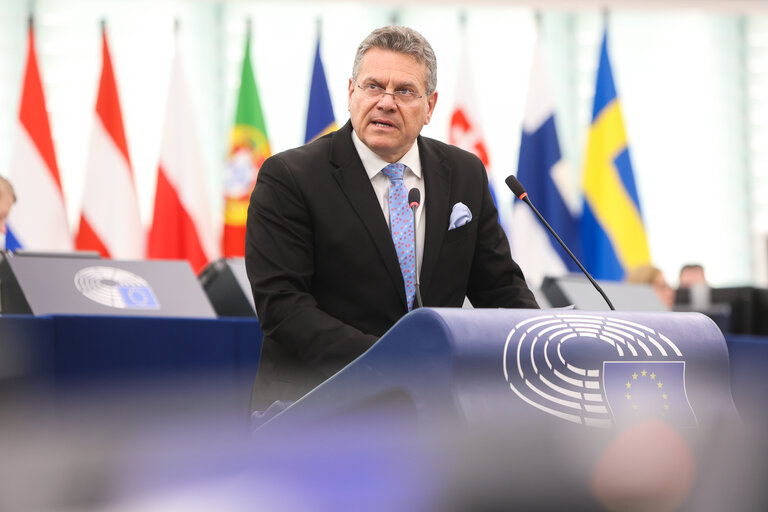 Φωτογραφία 6: EP Plenary session - European Council meetings and European Security