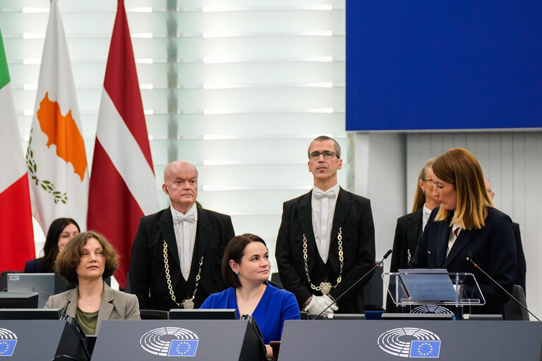 EP Plenary session International Women's Day Celebration