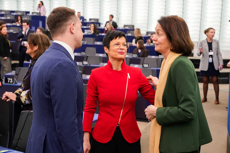 EP Plenary session International Women's Day Celebration