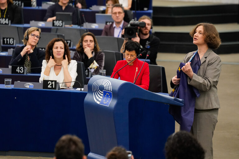 Suriet 47: EP Plenary session International Women's Day Celebration