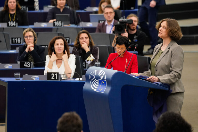 EP Plenary session International Women's Day Celebration