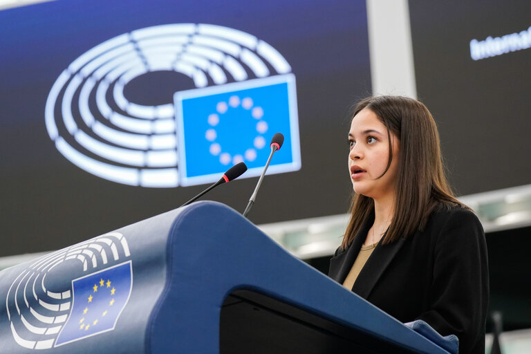 EP Plenary session International Women's Day Celebration