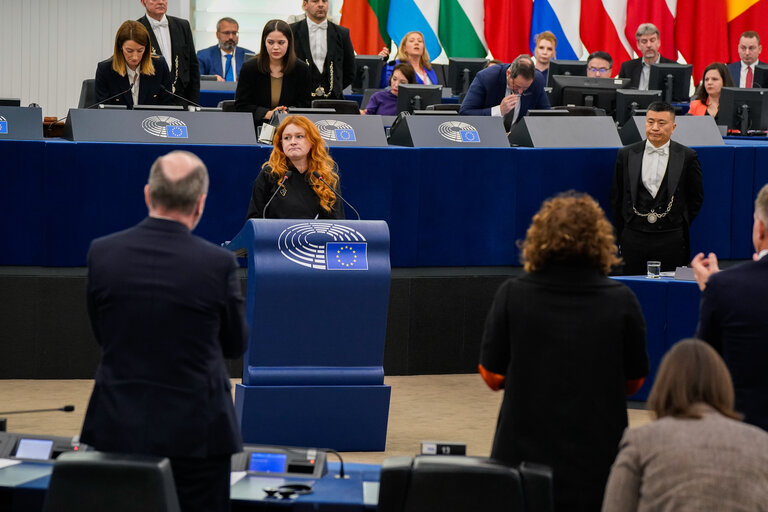 EP Plenary session International Women's Day Celebration