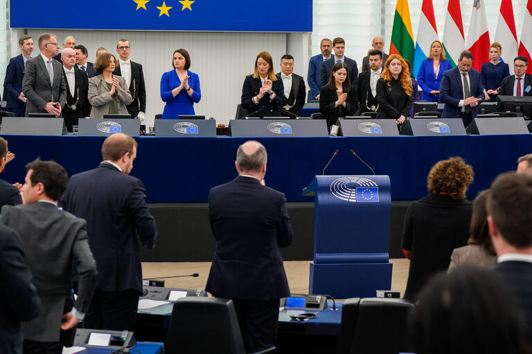 EP Plenary session International Women's Day Celebration