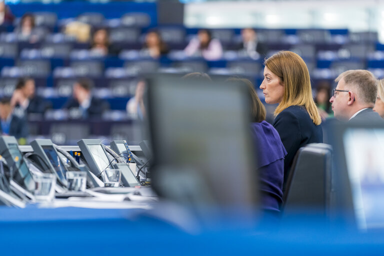 Billede 6: EP Plenary session - European Council meetings and European Security