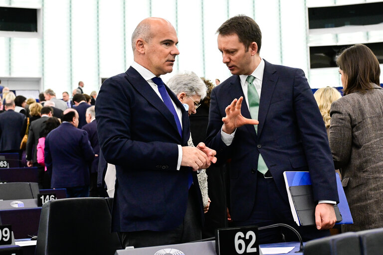 Fotografi 2: EP Plenary session - defence - Voting session