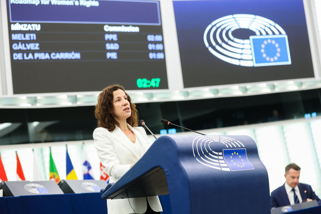 EP Plenary session - Roadmap for Women`s Rights