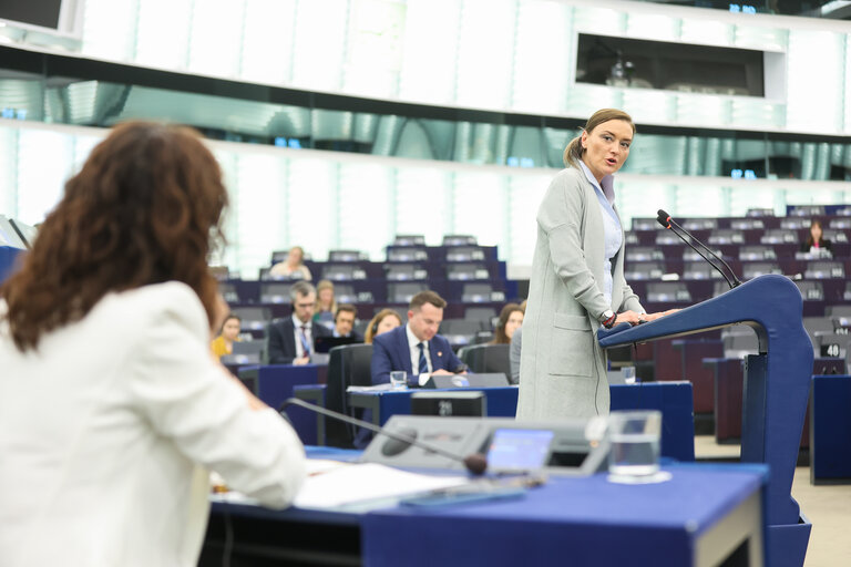 EP Plenary session - Roadmap for Women`s Rights