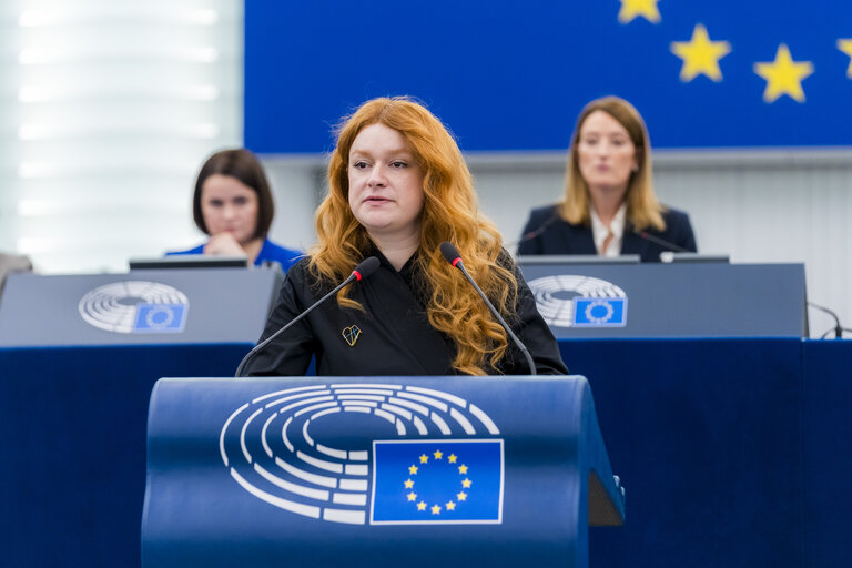 EP Plenary session International Women's Day Celebration