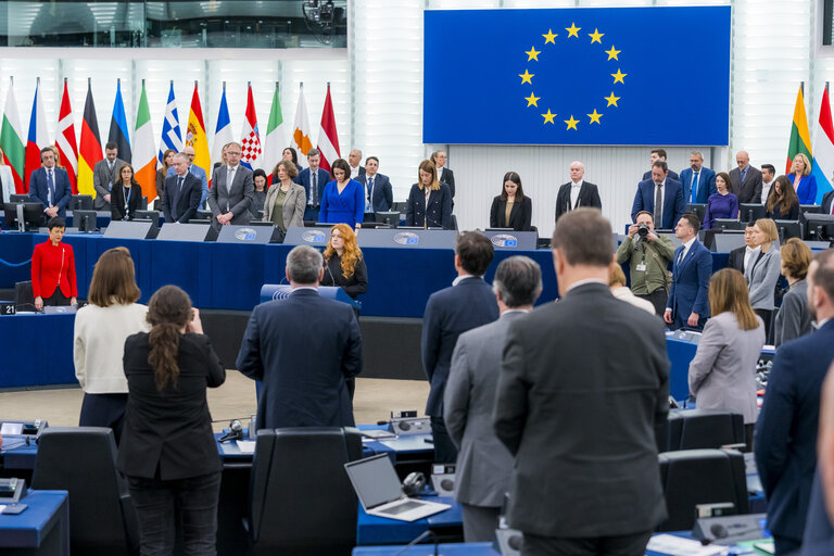 EP Plenary session International Women's Day Celebration