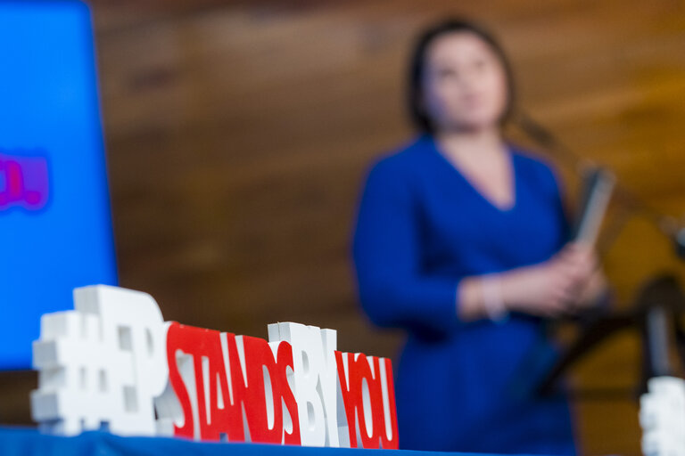 Fotografija 11: Signature Ceremony #EPstandsBYyou - Friends of Democratic Belarus