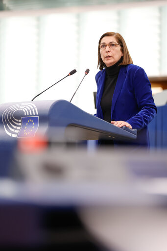 Fotografia 11: EP Plenary session - Presentation of the proposal on a new common approach on returns