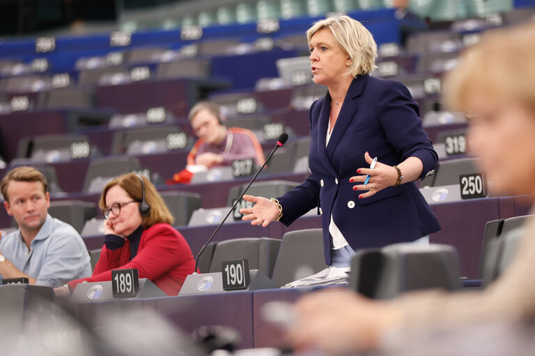 Fotografie 3: EP Plenary session - Presentation of the proposal on a new common approach on returns