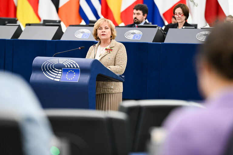 Photo 49: EP Plenary session - White paper on the future of European defence