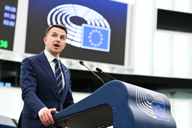 Fotografija 5: EP Plenary session - White paper on the future of European defence