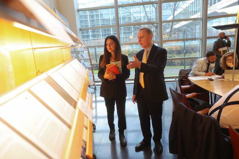 Opening of the Victoria Amelina Reading Space