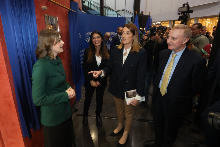 Opening of the Victoria Amelina Reading Space