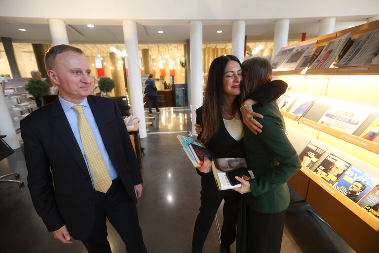 Opening of the Victoria Amelina Reading Space