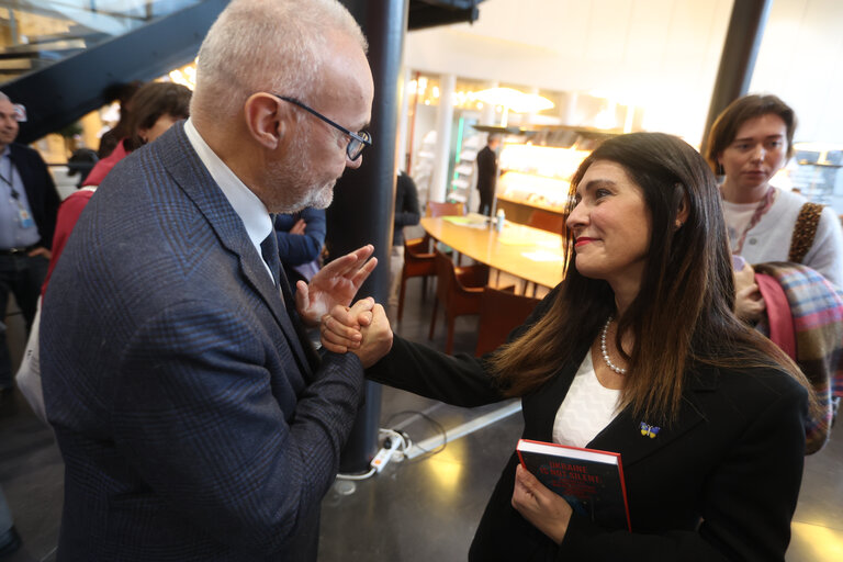 Photo 23 : Opening of the Victoria Amelina Reading Space