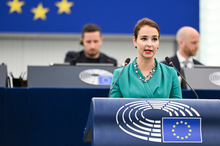 Fotografija 37: EP Plenary session - White paper on the future of European defence