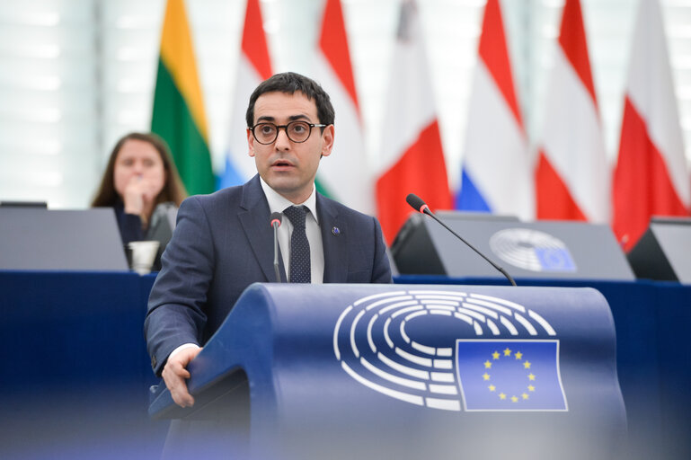 Φωτογραφία 19: EP Plenary session - Clean Industrial Deal