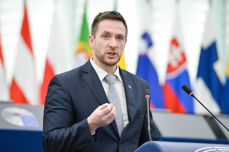 Foto 9: EP Plenary session - Clean Industrial Deal