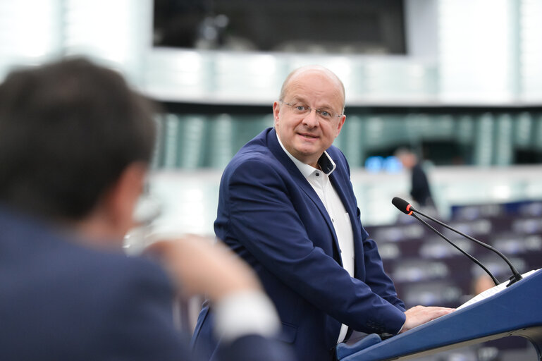 Foto 12: EP Plenary session - Clean Industrial Deal