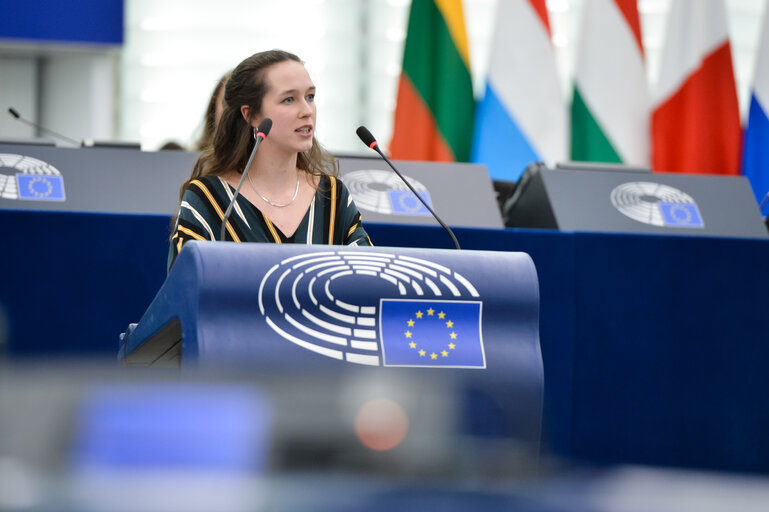 Foto 44: EP Plenary session - Clean Industrial Deal