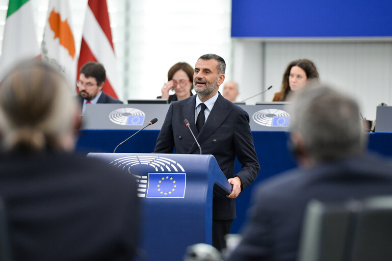 EP Plenary session - Clean Industrial Deal