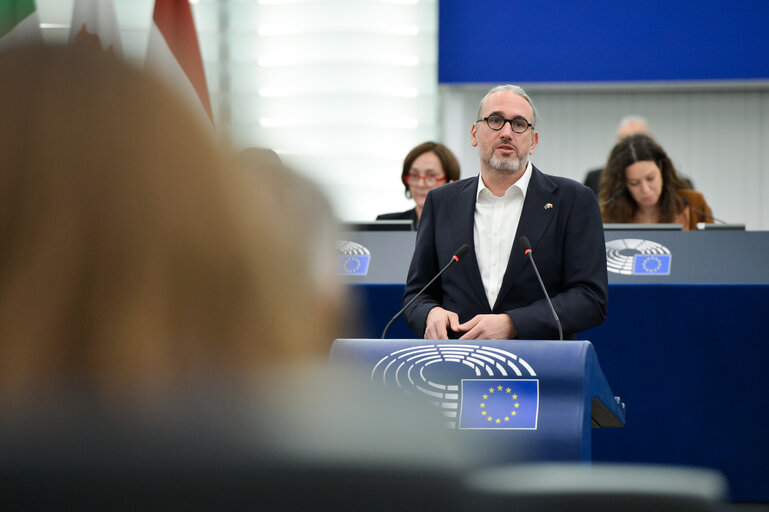 Photo 28: EP Plenary session - Clean Industrial Deal