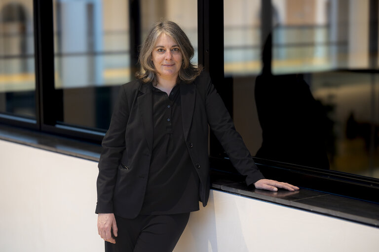 Cecilia STRADA in the EP in Strasbourg