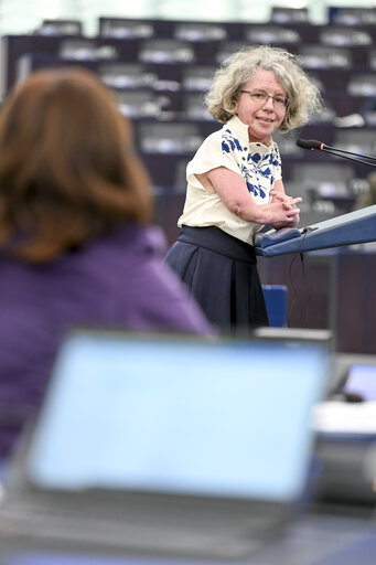 Foto 13: EP Plenary session - The need for EU support towards a just transition and reconstruction in Syria