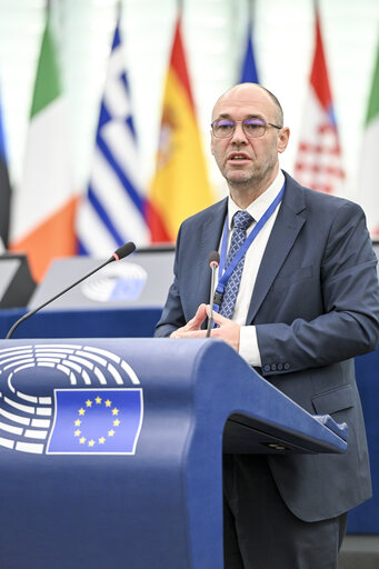 Fotografi 8: EP Plenary session - The need for EU support towards a just transition and reconstruction in Syria