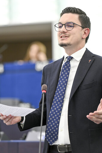 Fotografi 5: EP Plenary session - The need for EU support towards a just transition and reconstruction in Syria