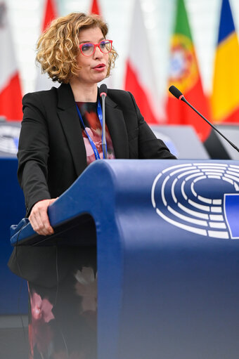 Photo 20: EP Plenary session - Deteriorating situation in Gaza following the non-extension of the ceasefire