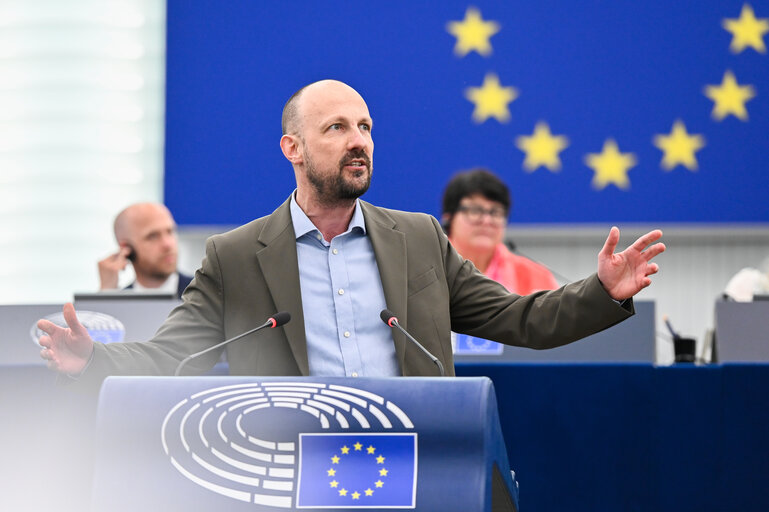 Foto 5: EP Plenary session - Deteriorating situation in Gaza following the non-extension of the ceasefire